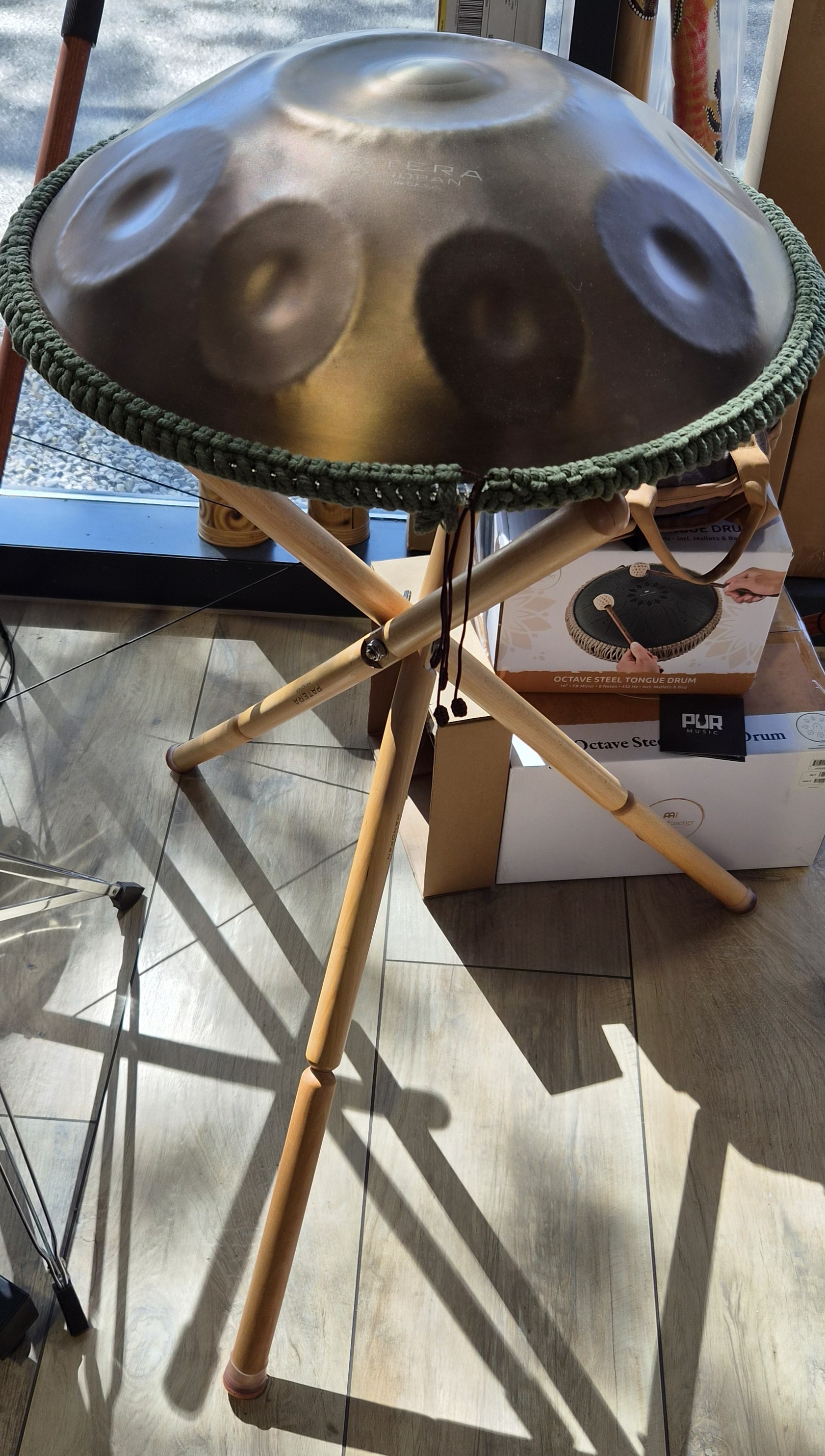 PATERA HP-STA Handpan Ständer 2 in 1 inkl. Tasche